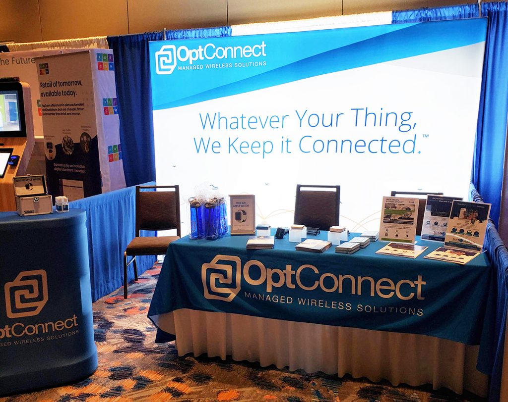 Self Service Innovation Summit OptConnect Booth